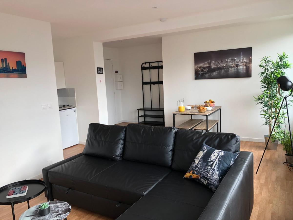 Ferienwohnung Hyper Centre - Wifi Fibre Gratuit - Jergweloh - Le New Yorkais Caen Exterior foto